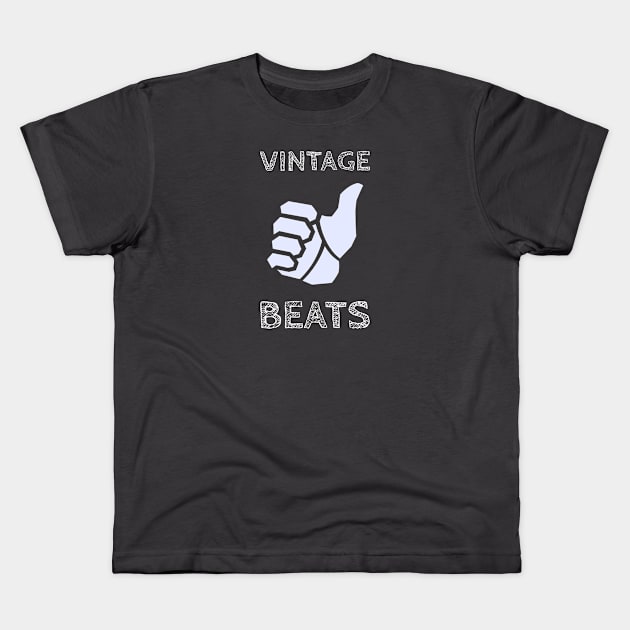 Vintage Beats Kids T-Shirt by SvereDesign